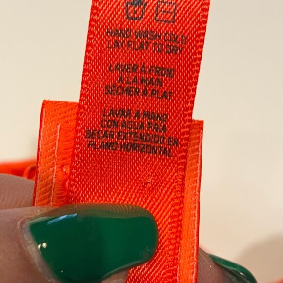 NEW FENDI X SKIMS Georgia Red and Orange Thigh Length Bodysuit XS MSRP $… - Picture 7 of 10